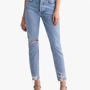 AGOLDE Jamie denim straight leg jeans size 27 New without tags women
